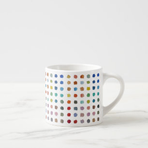 Färgfull punkt Mugg - Små punkter, Roligt och Snyg Espressomugg