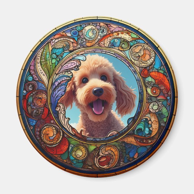 Färgfull Ram Magnet (Framsidan)