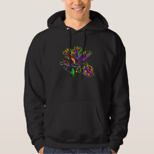 Färgfull Reef Tank Aquarium Corals Fragging Hoodie