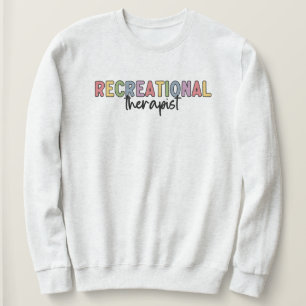 Färgfull rekreationsterapi t shirt