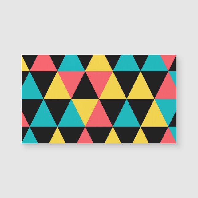 Färgfull, rekreativ geometrisk grafik mönster (Framsida)