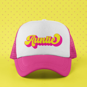 Färgfull Retro Auntie Keps