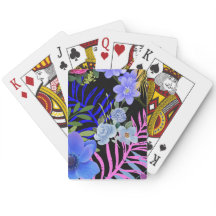 Färgfull Retro-Blommigt Fern Botaniskt blad