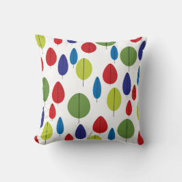 Färgfull Retro-Löv Kudde