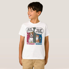 Färgfull Retro-Vintage-veterinärgåva T-Shirt