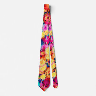 Färgfull Ro Tie Slips