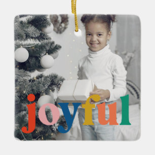 Färgfull Roligt Glatt familjefollhet - Ornament