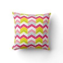 Färgfull Rosa ZigZag Chevron Mönster