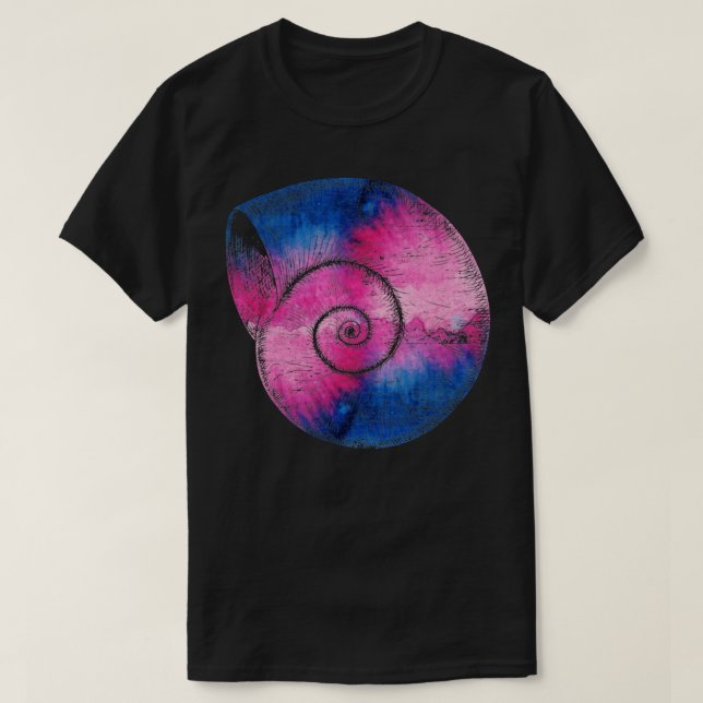 Färgfull runge Snigel T Shirt (Design framsida)