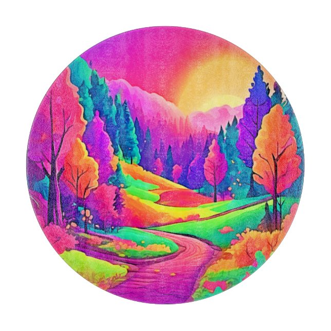 Färgfull solnedgång (Framsidan)