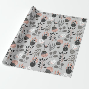 Färgfull sommar Mönster Presentpapper