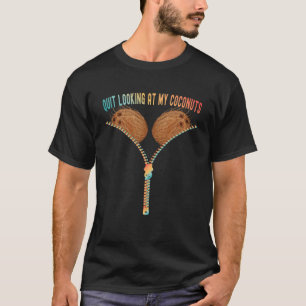 Färgfull sommarkokonut Bra Quit Tittar vid min coc T Shirt