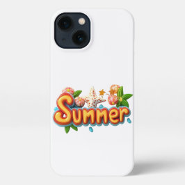 Färgfull sommartext med Beach Inslag