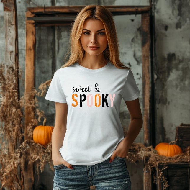 Färgfull sötsak och taloky | HAPPY HALLOWEEN T Shirt (Skapare uppladdad)