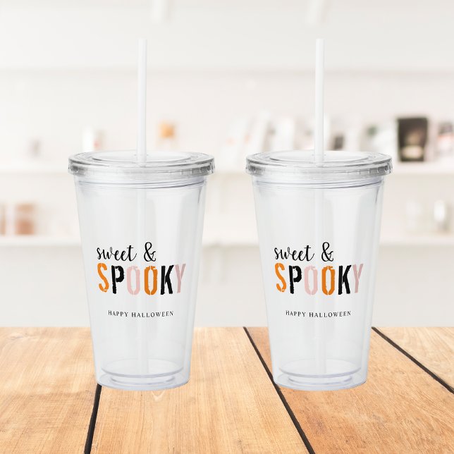 Färgfull sötsak och taloky | HAPPY HALLOWEEN Take Away Mugg (Skapare uppladdad)
