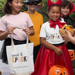 Färgfull sötsak och taloky | HAPPY HALLOWEEN Tygkasse