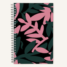 Färgfull spirande löv mönster