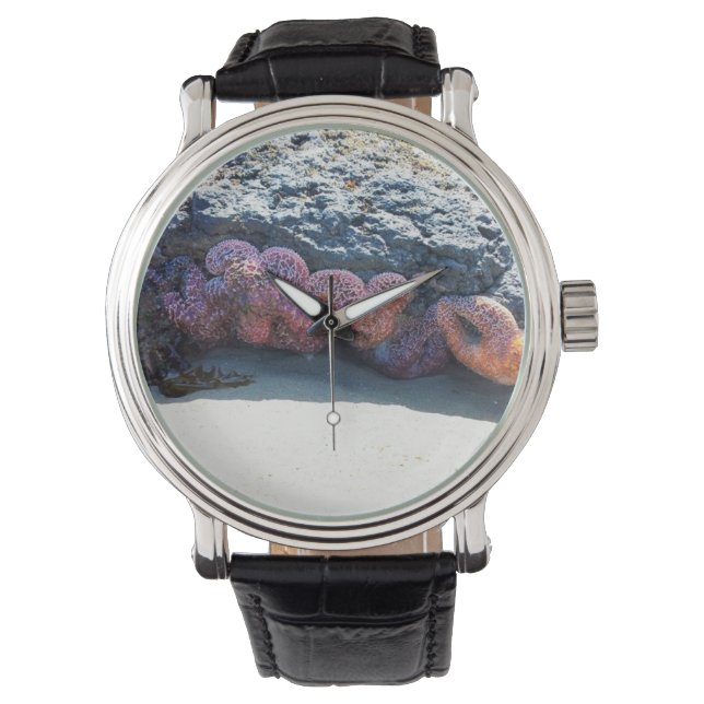 Färgfull Starfish vid Bob Bäck, ELLER Armbandsur (Framsida)