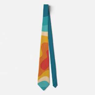 Färgfull stil-strömningsdesign slips