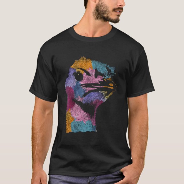 Färgfull struts t shirt (Framsida)