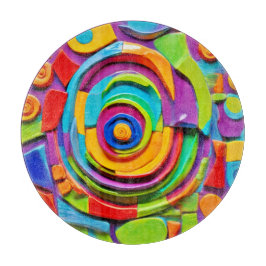 Färgfull Surreal skulpture Play