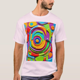 Färgfull Surreal skulpture Play T Shirt
