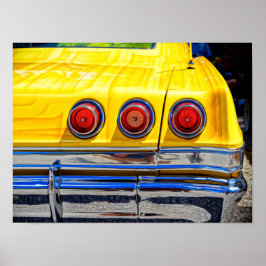 Färgfull svan ljus poster