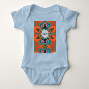Färgfull syd Western geometrisk Mönster T Shirt