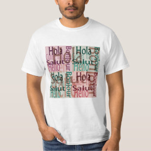 Färgfull T-shirt-för manar T Shirt