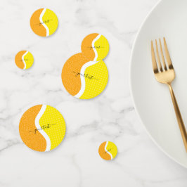 Färgfull Tennis Boll Anpassningsbar Text Kids Part