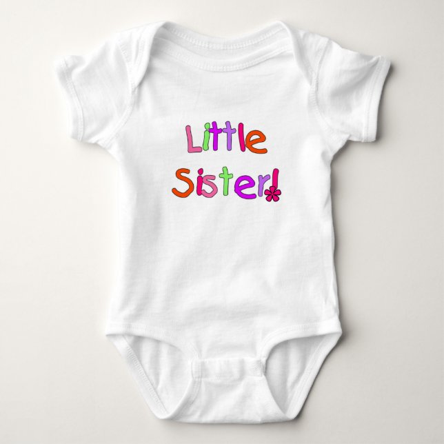 Färgfull text, liten sida tee (Framsida)