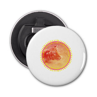 Färgfull tiger flasköppnare