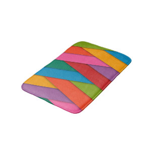 Färgfull triangel Shower Mat-badrum Badrumsmatta