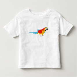 Färgfull Tropical Macaw T Shirt
