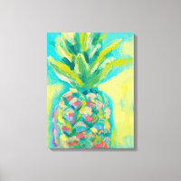Färgfull tropisk ananas