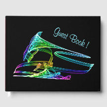 Färgfull trumpet Fractal Guest Bok