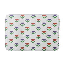 Färgfull tulip Bath Mat Badrumsmatta