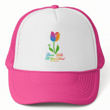 Färgfull Tulip "Shine All Year" Trucker Cap