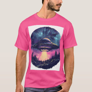 Färgfull Ufo T Shirt