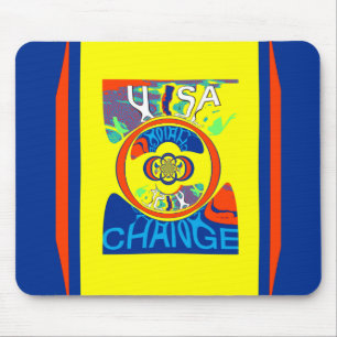 Färgfull USA-förändring: Festive Design Musmatta