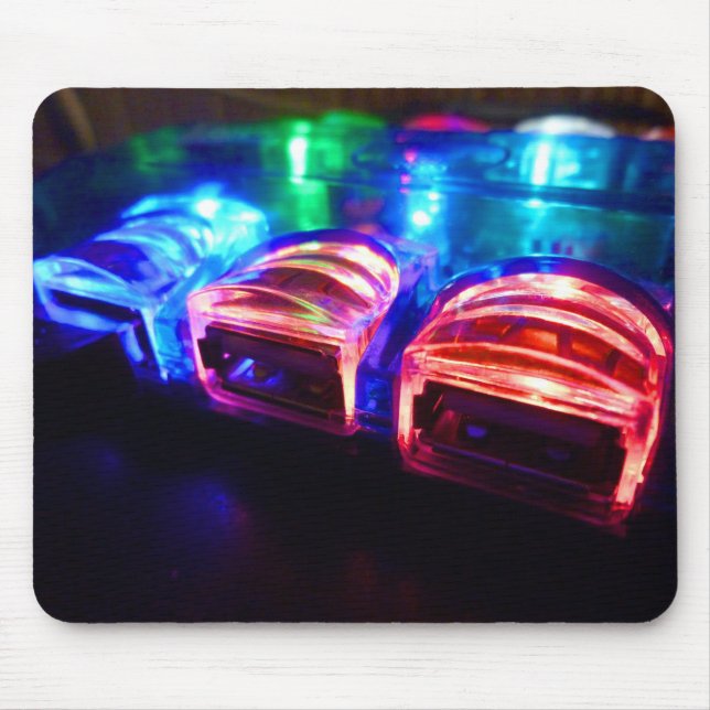 Färgfull USB Musmatta (Framsidan)