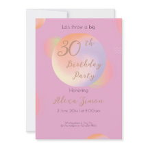 Färgfull vibrant Födelsedagsfest