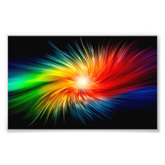 Färgfull Vinkar 25,4 cm x 20,32 cm - Pappert foto