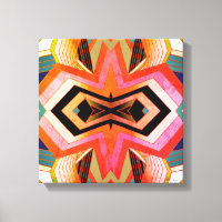 Färgfull Vintage Vibes Geometric