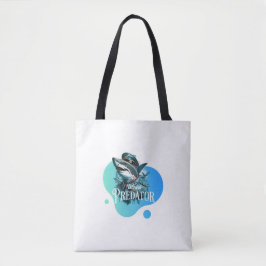 Färgfull Winged Predator Shoulder Tote Bag Tygkasse