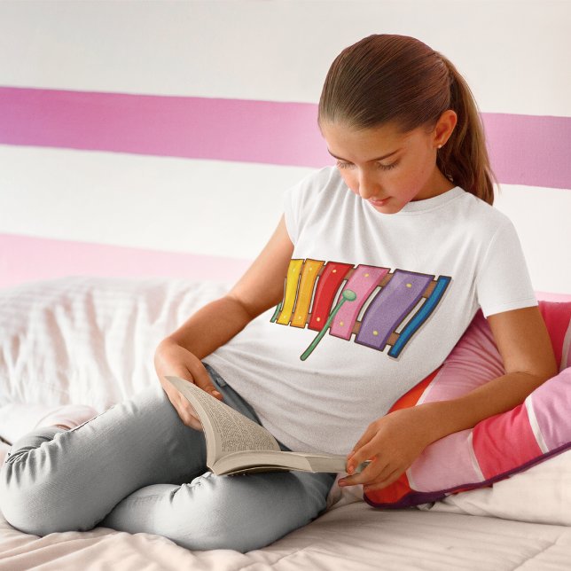 Färgfull Xylofon T Shirt (Skapare uppladdad)