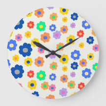 Färgfull Y2K liten blomma i Mönster