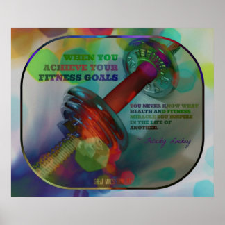 Färgfull Yta Poster med Vights 006