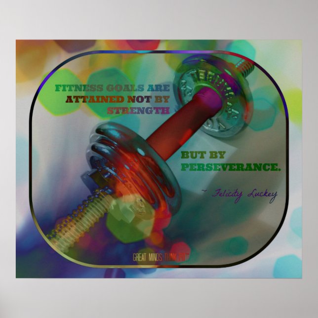 Färgfull Yta Poster med Vights 07 (Framsidan)