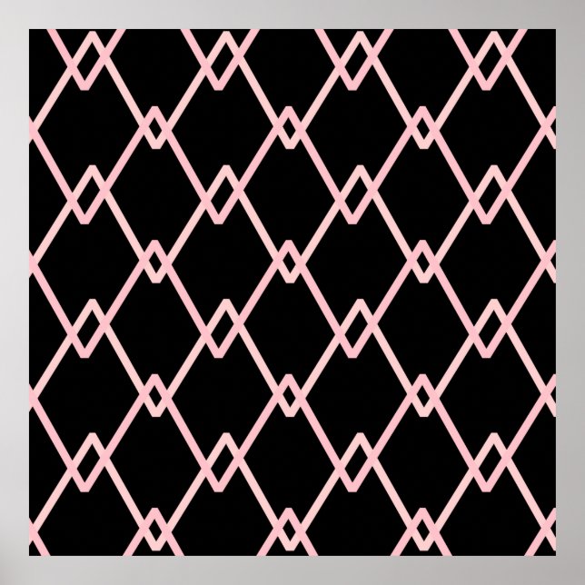 Färgfull zigzag strimlade bakgrunden till mönster. poster (Framsidan)